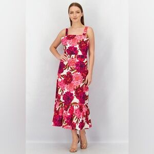 NWT Sam Edelman floral flounce hem dress, size 8